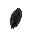 Weave Small Convertible Box Bag<br>Black Weave