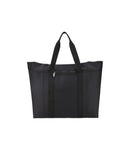 East/West Foldable Tote<br>Recycled Black