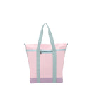 North/South Foldable Tote<br>Fairy Orchid/ Pink
