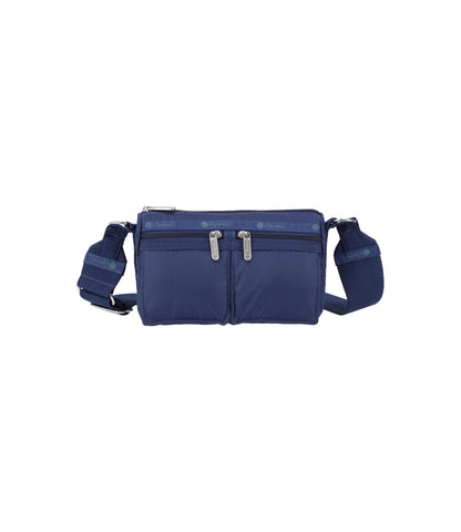 East/West Double Pocket Bag<br>Coastal Navy
