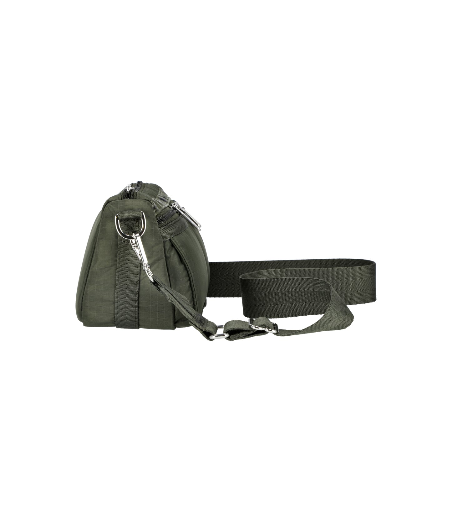 East/West Double Pocket Bag<br>Dark Olive