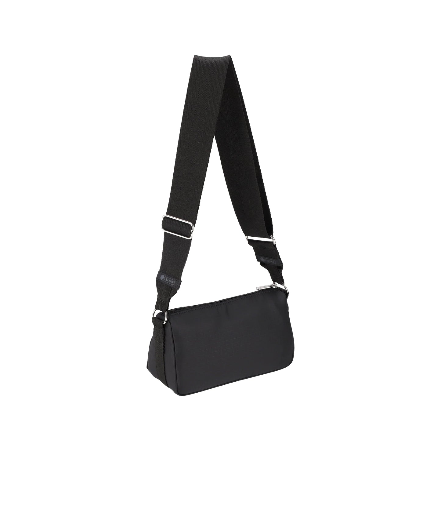 East/West Double Pocket Bag<br>Recycled Black