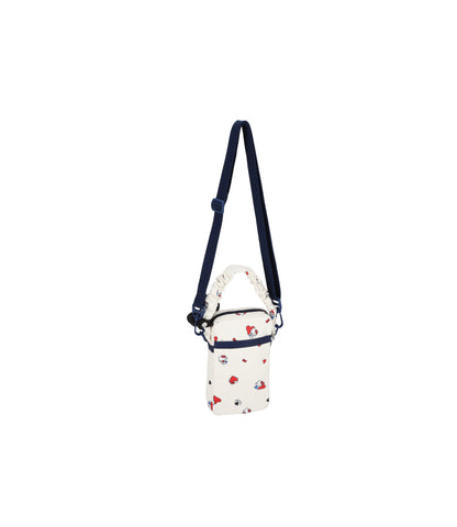 Gather Handle Mini Phone Crossbody<br>Heart To Heart