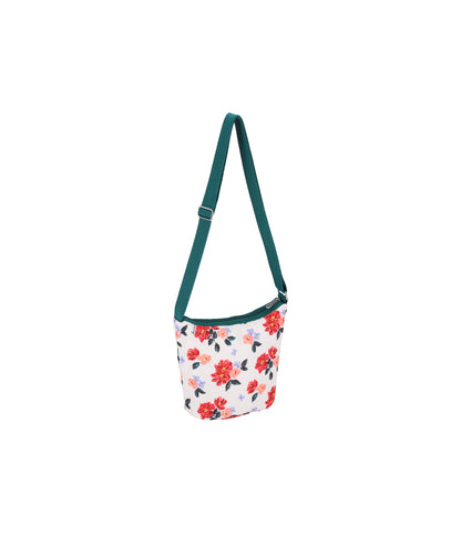 Mini Bucket Shoulder Bag<br>Painterly Floral