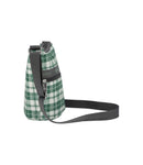 Mini Bucket Shoulder Bag<br>Autumn Green Check