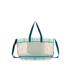 Mesh Medium Tote<br>Mason Madras Mesh
