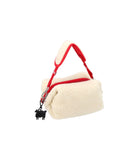 Warm & Wonderful Convertible Hobo<br>Cream Vegan Fleece