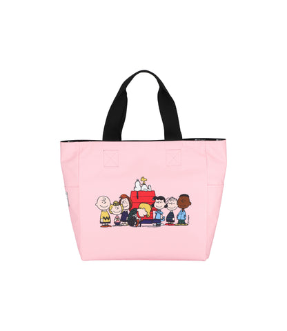 Large Reversible Tote<br>Snoopy and Gang Tote