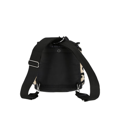 Sherpa Mini Backpack<br>Leopard Sherpa