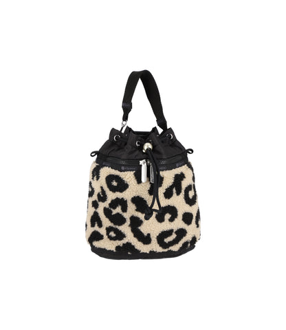 Sherpa Mini Backpack<br>Leopard Sherpa