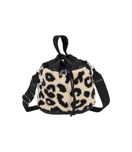 Sherpa Mini Backpack<br>Leopard Sherpa