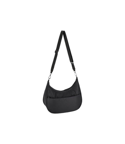 Chain North/South Convertible Hobo<br>Onyx Chain Quilt