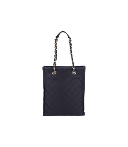 Chain North/South Tote<br>Deep Sea Blue Quilt