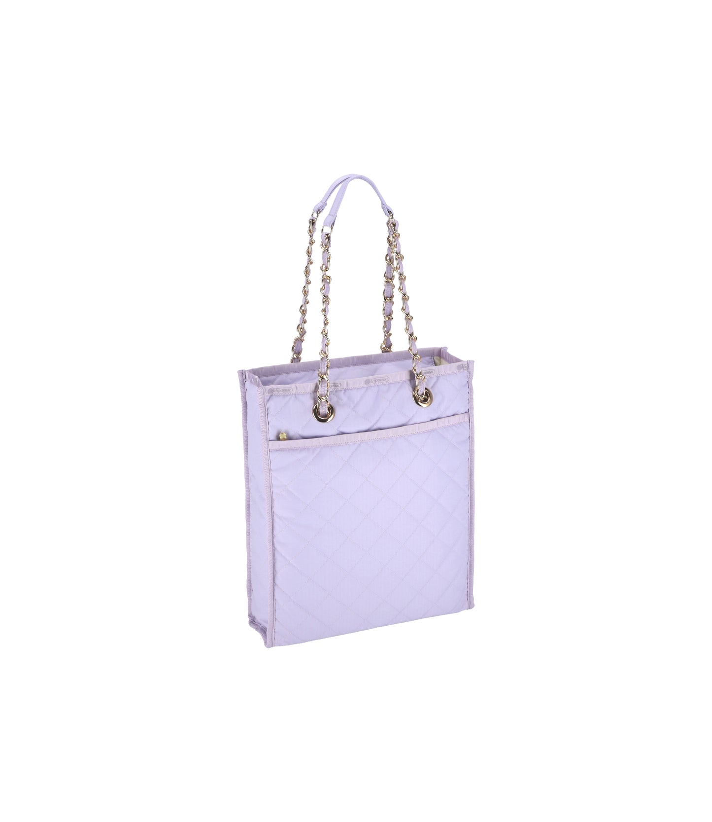 Chain North/South Tote<br>Hyacinth Quilt
