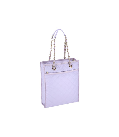 Chain North/South Tote<br>Hyacinth Quilt