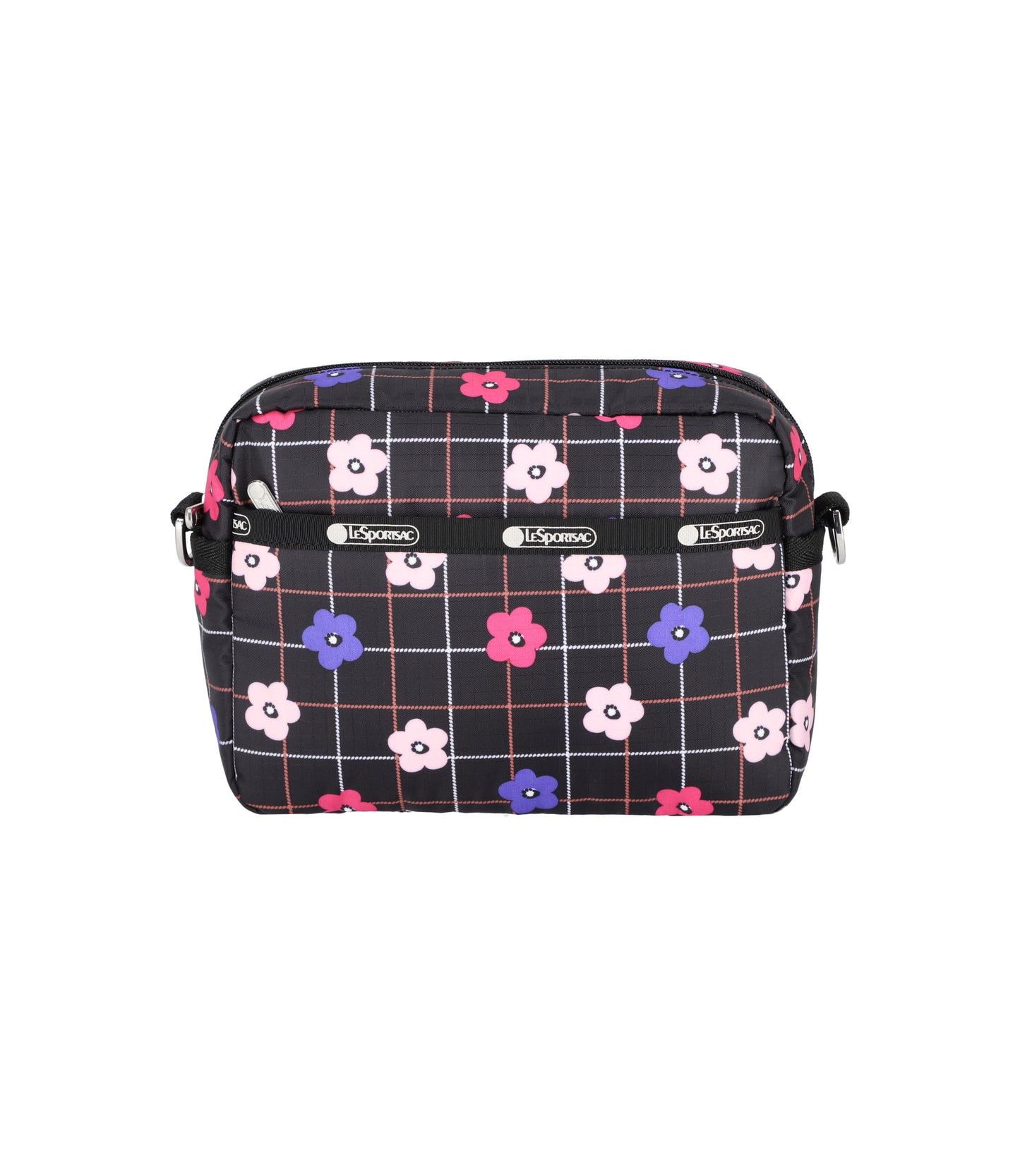 Deluxe Crossbody<br>Floral Plaid