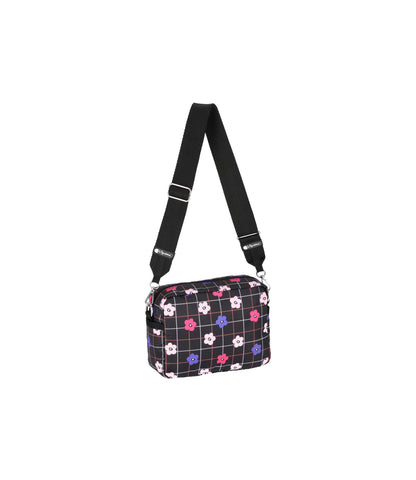 Deluxe Crossbody<br>Floral Plaid