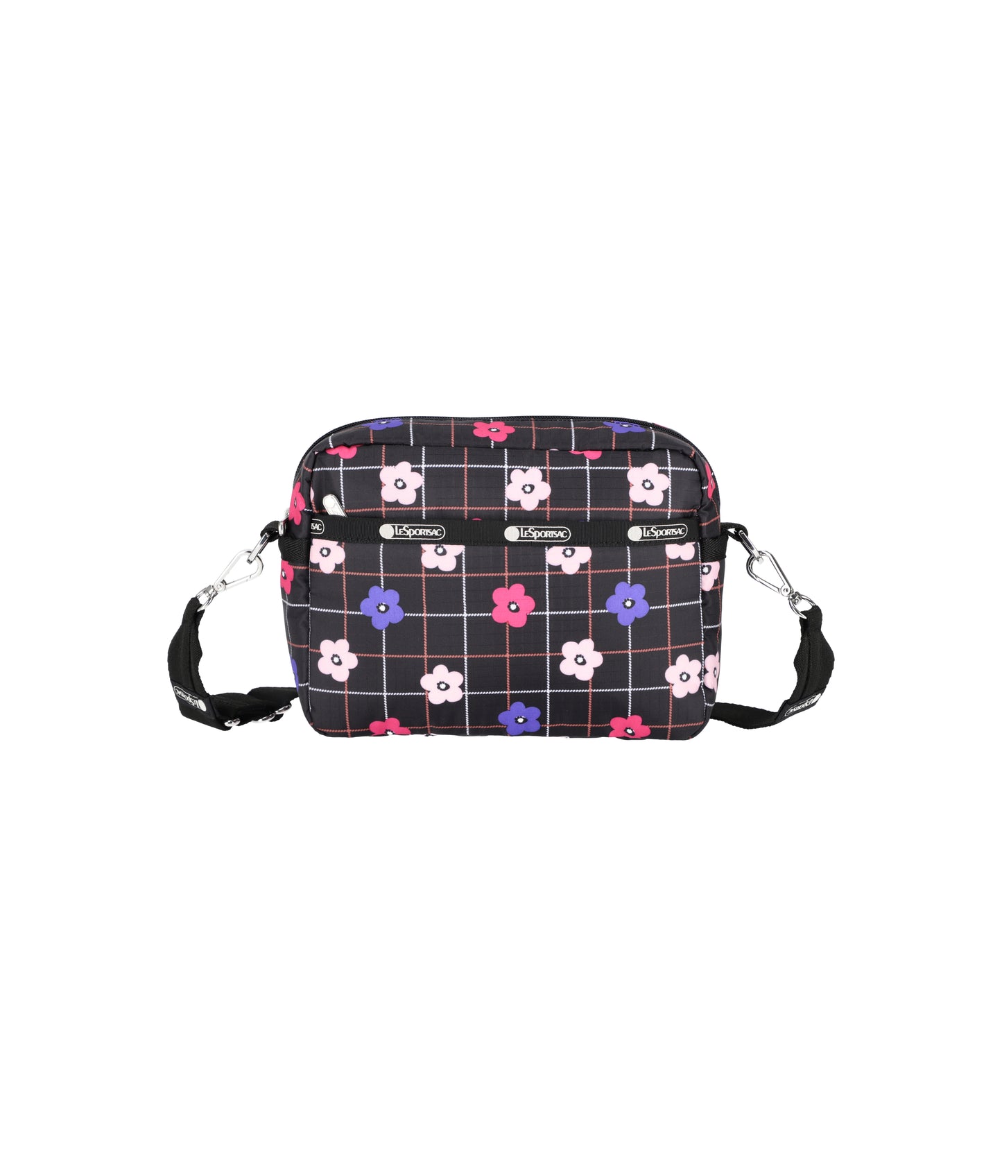 Deluxe Crossbody<br>Floral Plaid