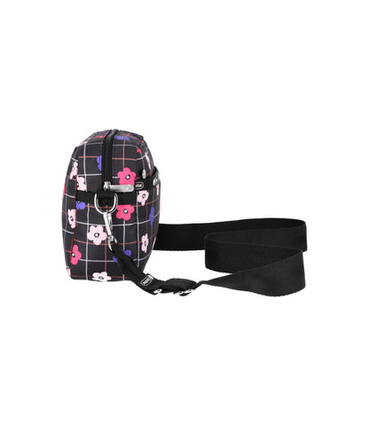 Deluxe Crossbody<br>Floral Plaid