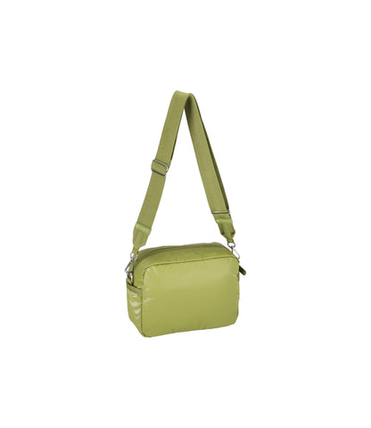 Deluxe Crossbody<br>Olive Shine