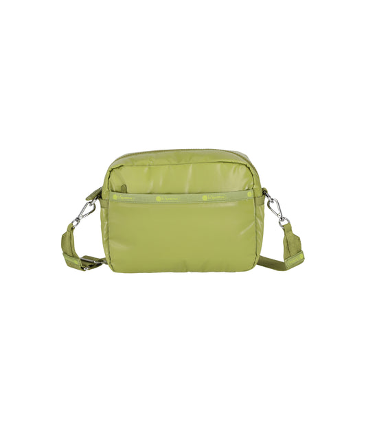 Deluxe Crossbody<br>Olive Shine