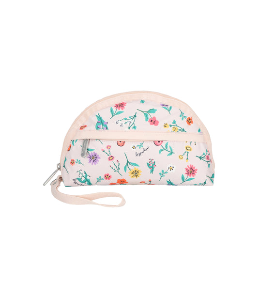 2-Zip Wristlet<br>Tossed Wildflowers