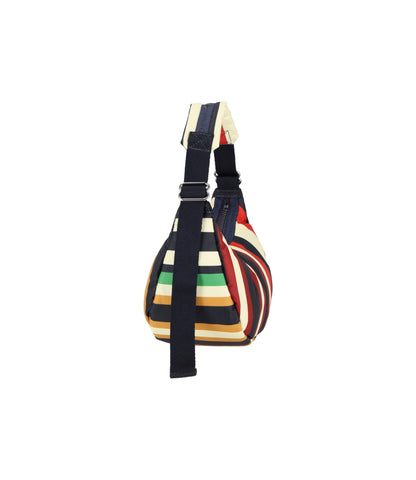 Mini Crescent<br>LeSportsac x Libertine Eton Stripe Crescent