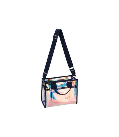 Clear Medium Top Handle Tote<br>Time Machine