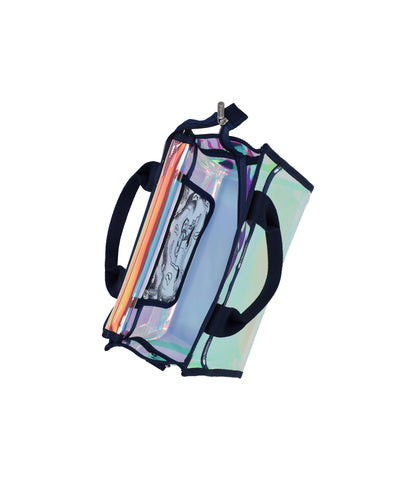 Clear Medium Top Handle Tote<br>Time Machine