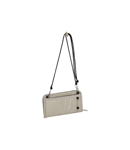 Mini East/West Crossbody<br>Fossil Shine