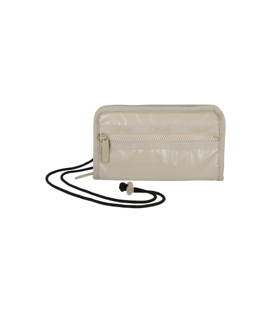 Mini East/West Crossbody<br>Fossil Shine