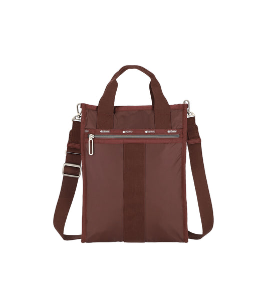 Essential Small Book Tote<br>Chocolate C