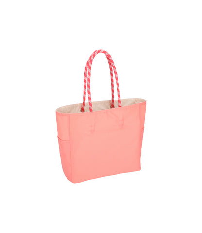 Medium 2 Way Tote<br>2 Way Meringue/Coral Punch
