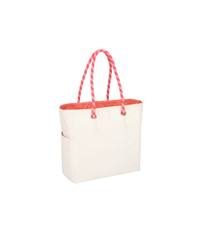 Medium 2 Way Tote<br>2 Way Meringue/Coral Punch