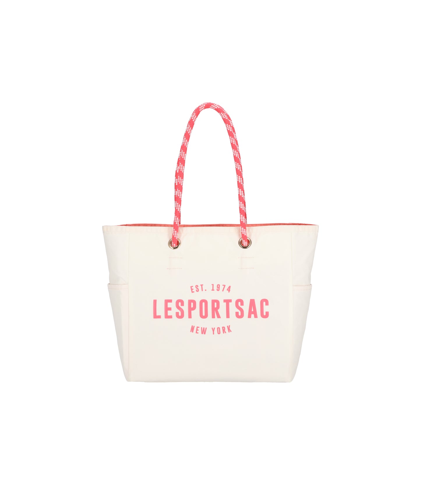 Medium 2 Way Tote<br>2 Way Meringue/Coral Punch