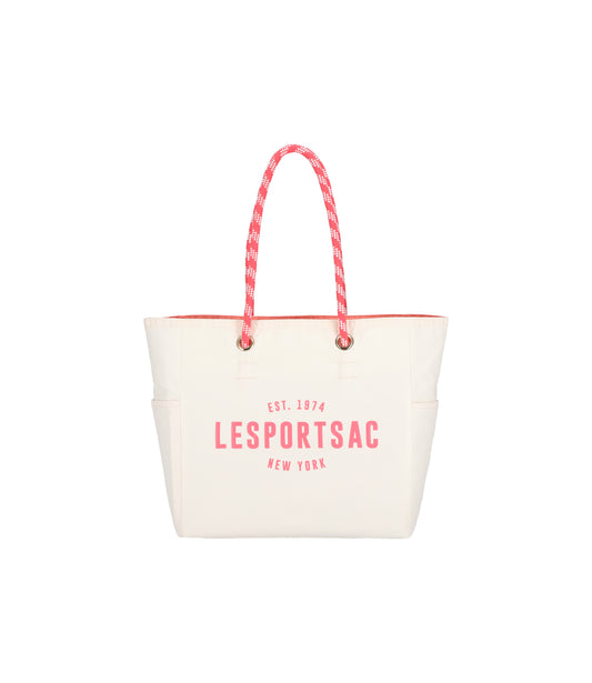 Medium 2 Way Tote<br>2 Way Meringue/Coral Punch