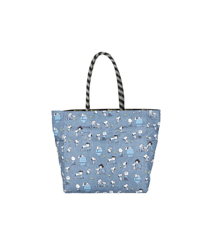 Medium 2-Way Tote<br>2-Way Woodstock Black