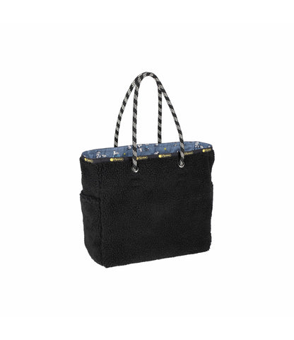 Medium 2-Way Tote<br>2-Way Woodstock Black
