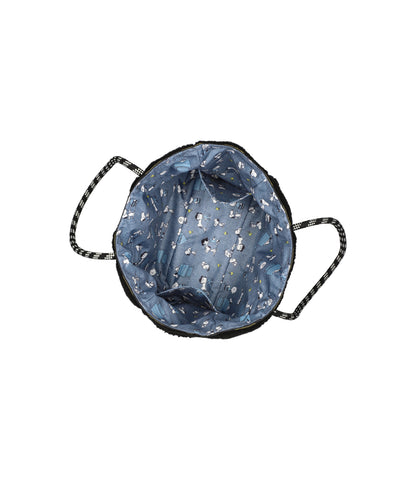 Medium 2-Way Tote<br>2-Way Woodstock Black