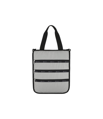 3 Zip North/South Tote<br>Black/Dove/Deep Sea Colorblock