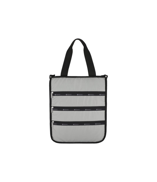 3 Zip North/South Tote<br>Black/Dove/Deep Sea Colorblock