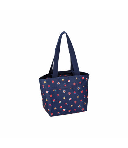 Two Handle Zip Tote<br>Starry Night Florals