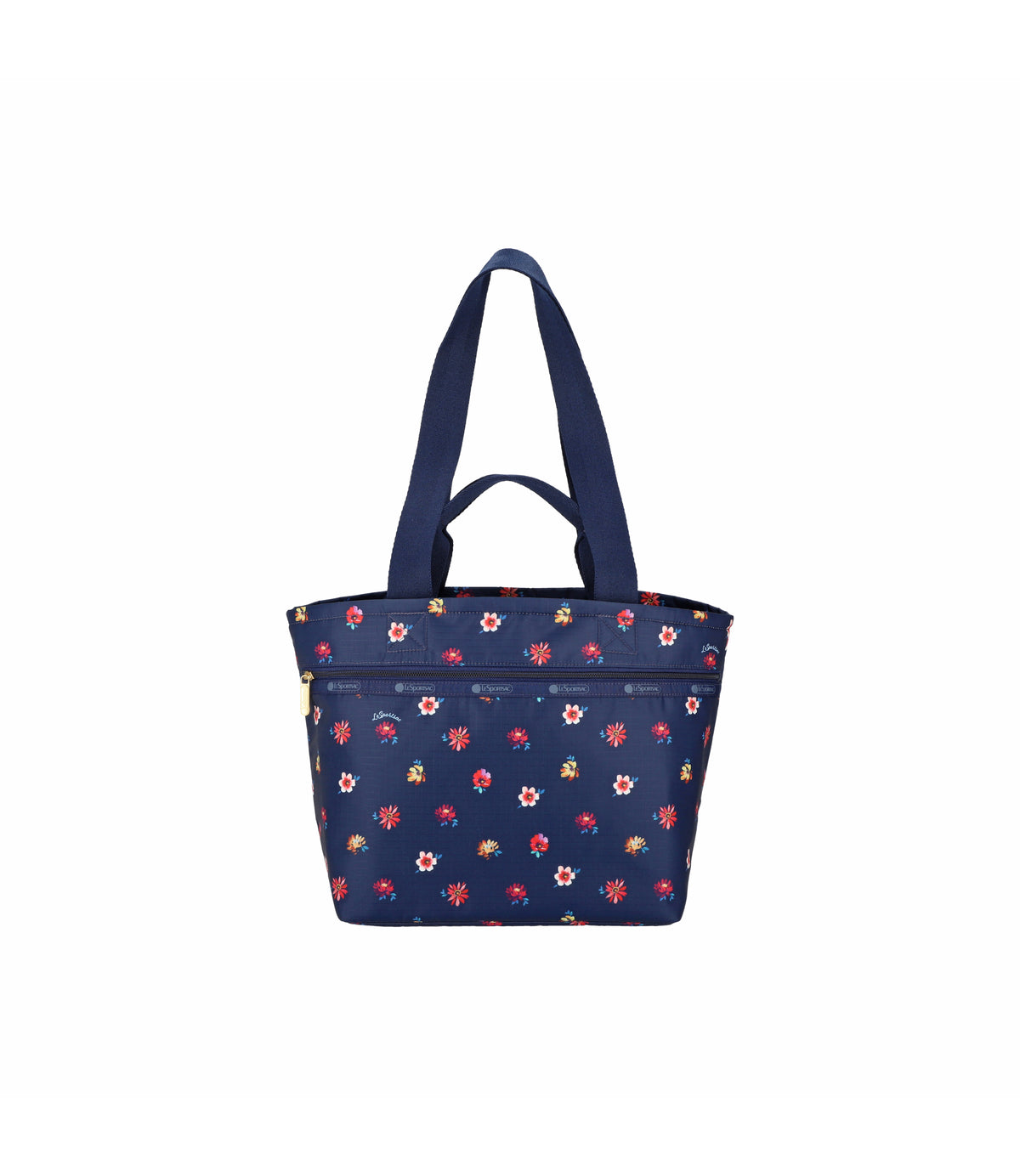 Two Handle Zip Tote<br>Starry Night Florals
