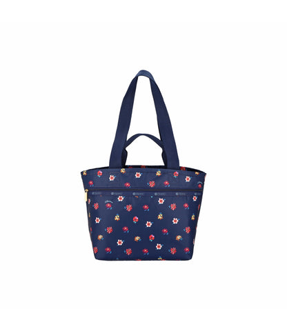 Two Handle Zip Tote<br>Starry Night Florals