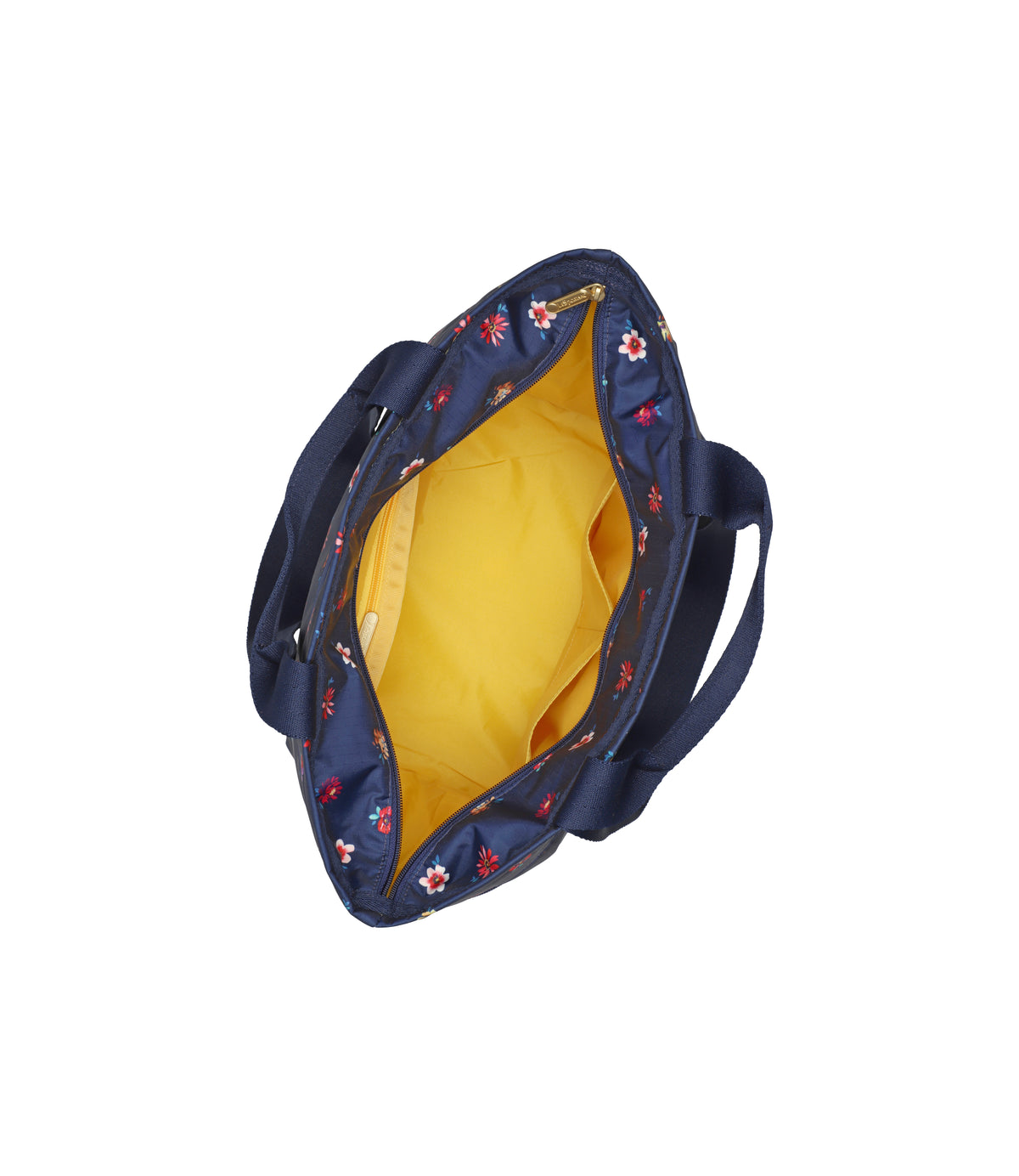 Two Handle Zip Tote<br>Starry Night Florals