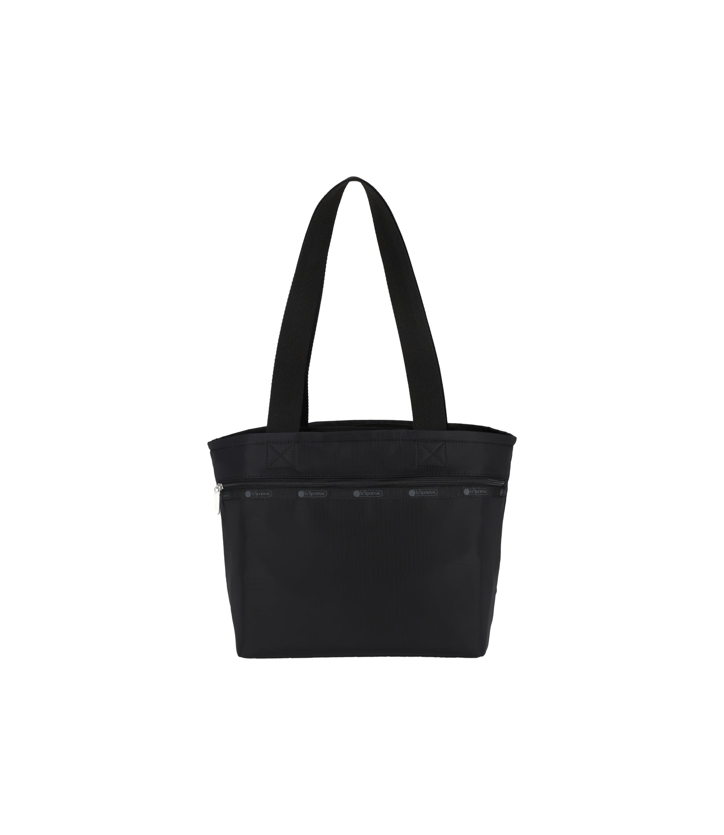 Two Handle Zip Tote<br>Recycled Black