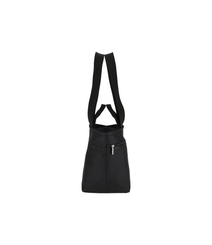 Two Handle Zip Tote<br>Recycled Black