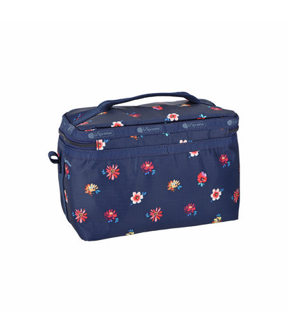 Train Case<br>Starry Night Florals