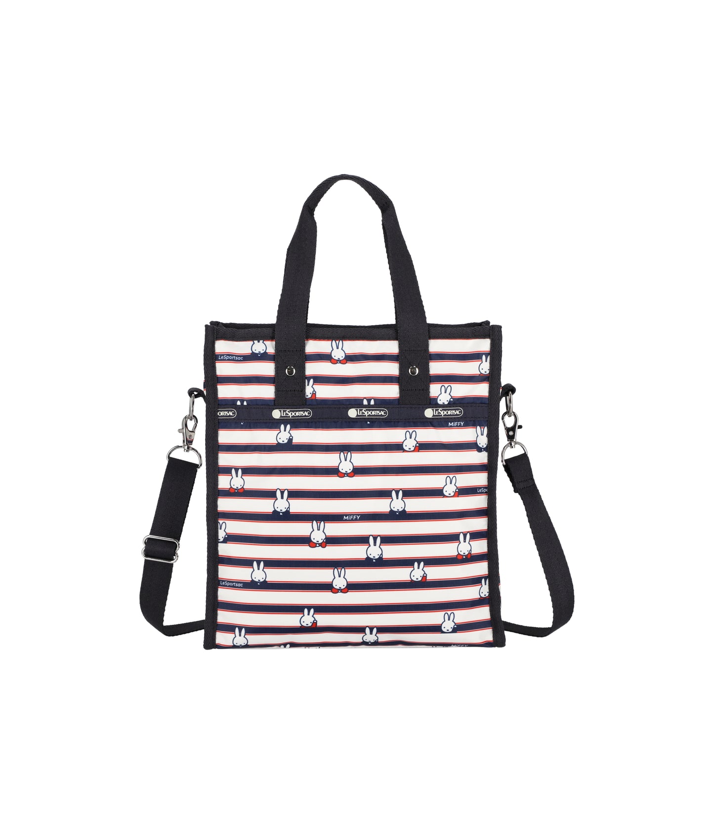 Medium North/South Tote<br>Miffy Allover Stripes