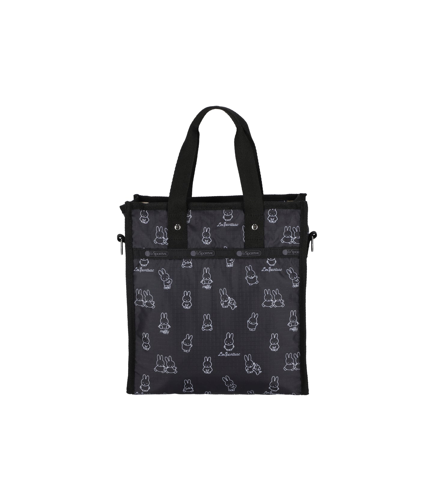 Medium North/South Tote<br>Miffy Black Stencil